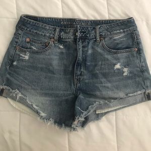 American Eagle jean festival shorts